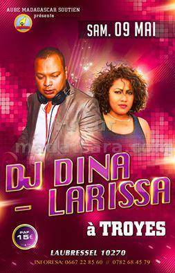Larissa et Dj Dina à Troyes Laubressel