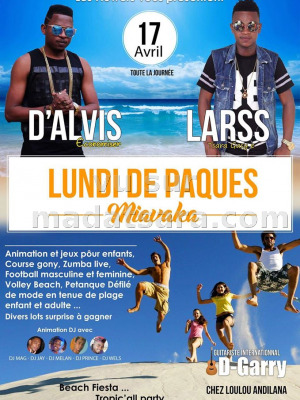 Larss‍ & D'Alvis‍ - lundi de pâques miavaka - Loulou Andilana