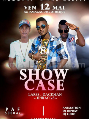 Larss‍ , Dackman‍ & Jirac'ks‍ - hommage à Bob Marley - Discothèque Jamagas Antalaha‍