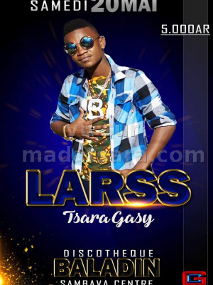 Larss‍ en show case au Baladin Sambava‍