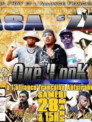 Lasa 'Zao One'Look à l'Alliance Française d'Antsirabe avec Mafonja, Pit'Leo