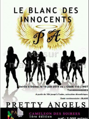 Le Blanc des innocents - soirée à thème - Code 110 HGT Tanamasoandro
