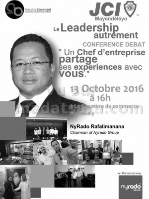 Le Leadership autrement avec NyRado Rafalimanana - Chambre de commerce Analakely