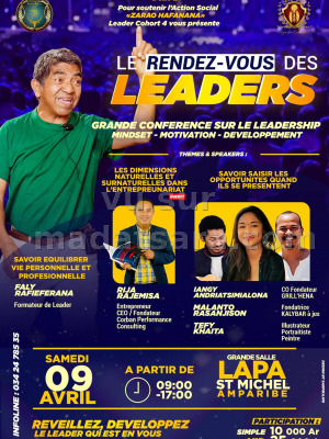 Le rendez-vous des leaders - Saint Michel Amparibe‍