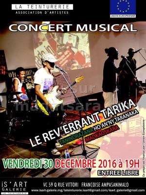 Le Rev'Errant‍ tarika - concert musical Is'Art Galerie‍