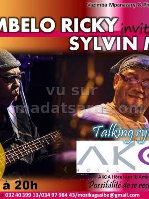 Le groupe Olombelo Ricky invite Sylvin Marc à l'Akoa Hotel