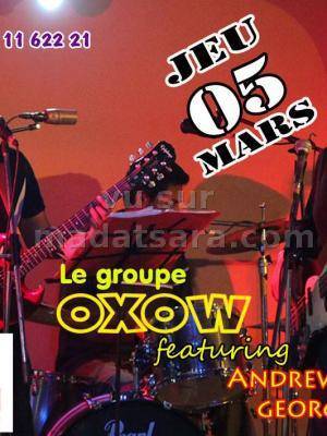 Le groupe Oxow featuring Andrew Cook au Trass