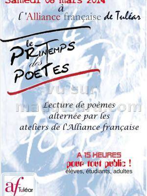 Le printemps des poetes à l'Alliance Française de Tuléar