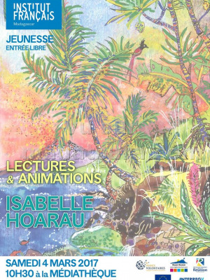 Lectures et animations par Isabelle Hoarau - IFM - Institut Français de Madagascar‍
