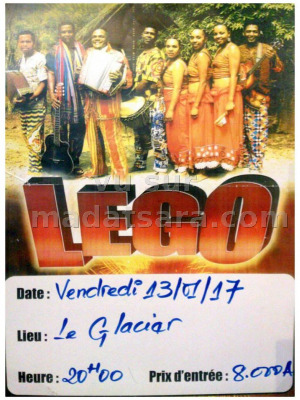 Lego‍ en concert au Le Glacier Analakely‍