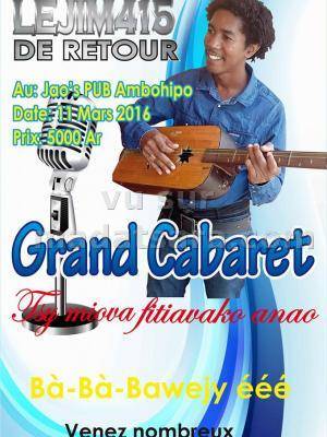 LeJim415 en concert au Jao's Pub Grand cabaret