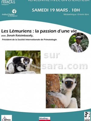 Les lémuriens: la passion d'une vie - IFM - Institut Français de Madagascar‍