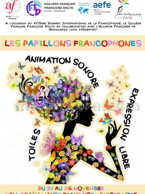 Les papillons francophones - AF - Alliance Française de Mahajanga‍