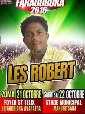 Les Robert‍ en concert Stade Municipal Mandritsara