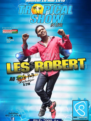 Les Roberts - concert au Jao's Pub - Tropical Show