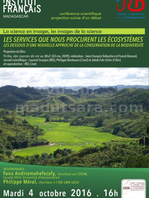 Les services que nous procurent les ecosystèmes - Conférence scientifique - IFM - Institut Français de Madagascar‍