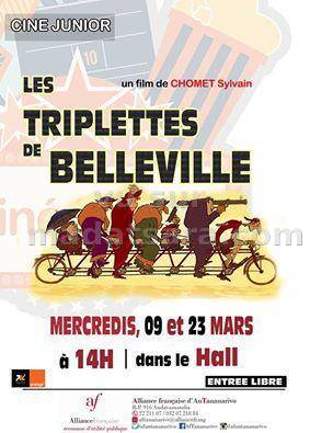 Les triplettes de Belleville Cine Junior Alliance Française d'AnTananarivo