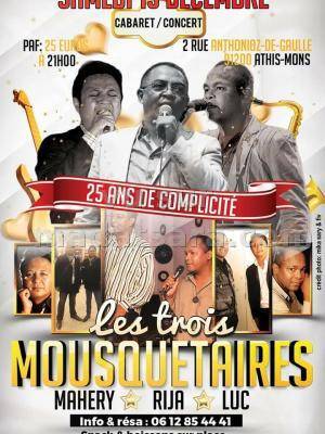 Les trois mousquetaires Luk, Mahery, Rija ramanantoanina Groupe Scolaire Saint-Charles Athis-Mons France