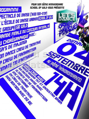 Let's dance grande finale - Dome RTA Ankorondrano - School Of Wild