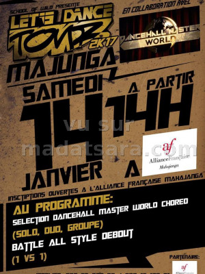 Let's dance tour - AF - Alliance Française de Mahajanga‍