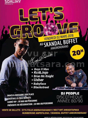 Let's groove - Skandal Buffet Ankorondrano‍ avec Steph Rambi‍