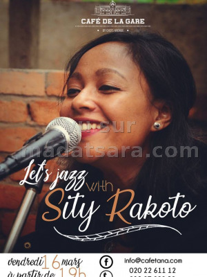 Let's Jazz with Sity Rakoto‍ - Café de la Gare Soarano‍