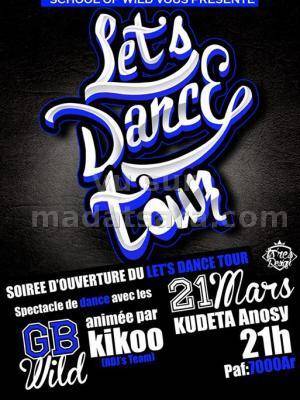 Lets dance tour animé par les Kikoo au Kudeta Anosy
