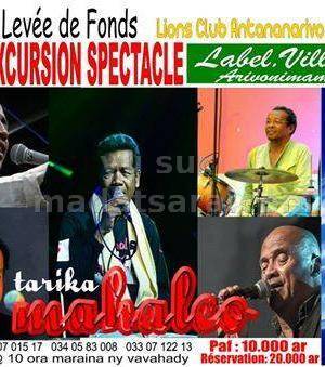 Levée e fonds Excursion spectacle Lions Club Antananarivo AvoTia - Tarika Mahaleo en concert au Label Village Arivonimamo