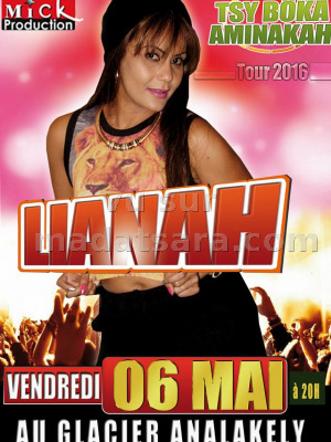 Lianah en concert au Glacier Analakely