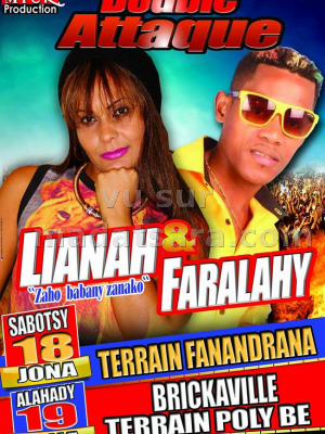 Lianah & Faralahy en concert au Terrain Fanandrana