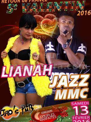 Lianah & Jazz MMC - Saint Valentin 2016 au Jao's Pub