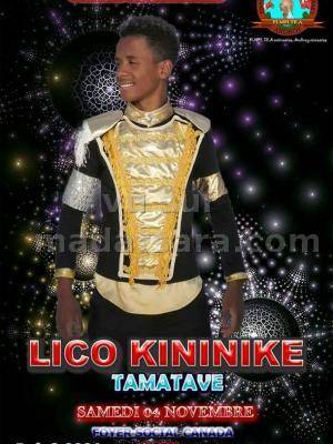 Lico Kininike en show case Foyer Social Canada Toamasina