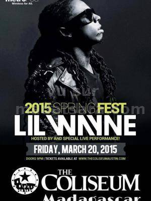 Lil Wayne en concert au Coliseum