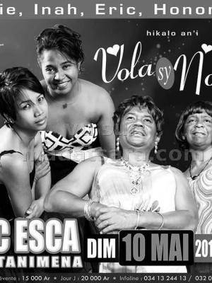 Lilie, Inah, Honorat, Eric hikalo an'i Vola sy Noro ao amin'ny CCESCA Antanimena