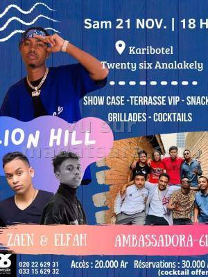Lion Hill, Ambassad'Ora 6.15, Zaen, Elfah Karibotel Twenty Six 26