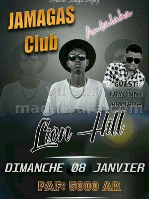 Lion Hill‍ avec Fayonne Armada - Discothèque Jamagas Antalaha‍