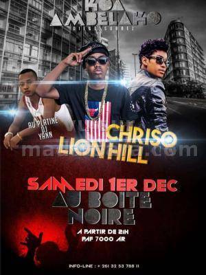 Lion Hill & Chriso Discothèque Boite Noire Antsiranana