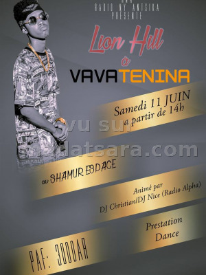 Lion Hill en concert à Vavatenina au Shamur Espace