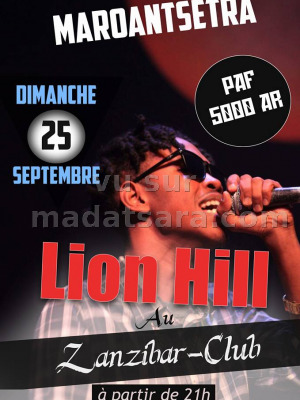 Lion Hill‍ en concert au  Discothèque Zanzibar‍