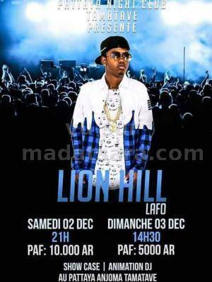 Lion Hill en show case au Night Club Pattaya Toamasina