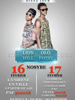 Lion Hill‍ & Ngiah Tax Olo Fotsy‍ - Diana Tour - La Sirene Ambatoloaka‍