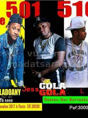 Live 501 510 avec FS Ladoany & Gola Gola Restau Bar Ravinala Stella