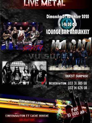 Live métal La Casa Lounge Bar Analakely