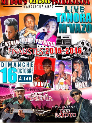 Live tanora m'vazo - Mi Dom's Tsaralalana‍ avec Kevin‍, Toky, Patricia‍, Holy‍, Hasi, Mbola Talenta‍ & Jess Rakoto‍