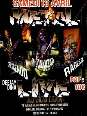 Live Metal au Mon Tana
Quelques vidéos
Milon Kazar
Mamy ny mody (de Mahaleo)&nbsp;- Milon Kazar