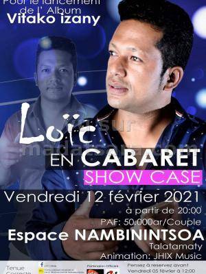 Loïc en show case Espace Nambinintsoa Talatamaty