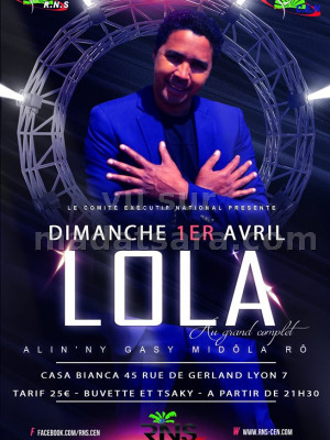 Lola‍ Soirée officielle RNS Casa Bianca Lyon