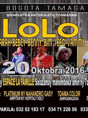 Lolo Sy, Farah, Bebey, Benny, Bim, Sefo & Sammy - Espace La Famille Salazamay Toamasina