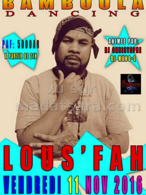 Lous'Fah‍ en concert au Bamboula - Antalaha‍
