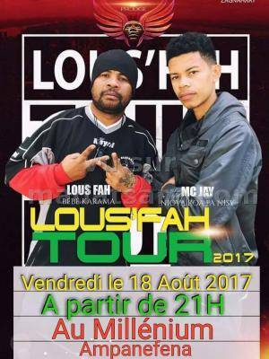 Lous'Fah en show case au Millenium Discothèque Ampanefena